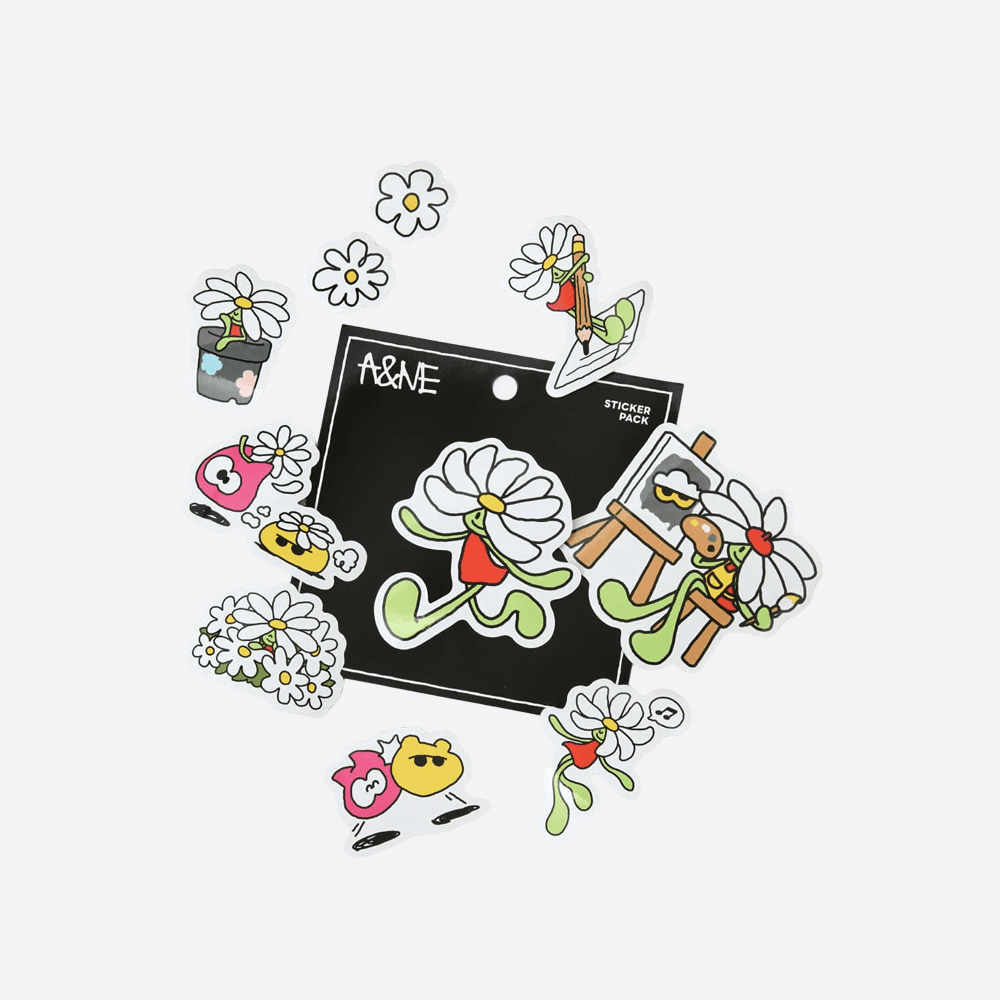 [ZO&FRIENDS] LUCKY SHOP 스티커 - A&NE