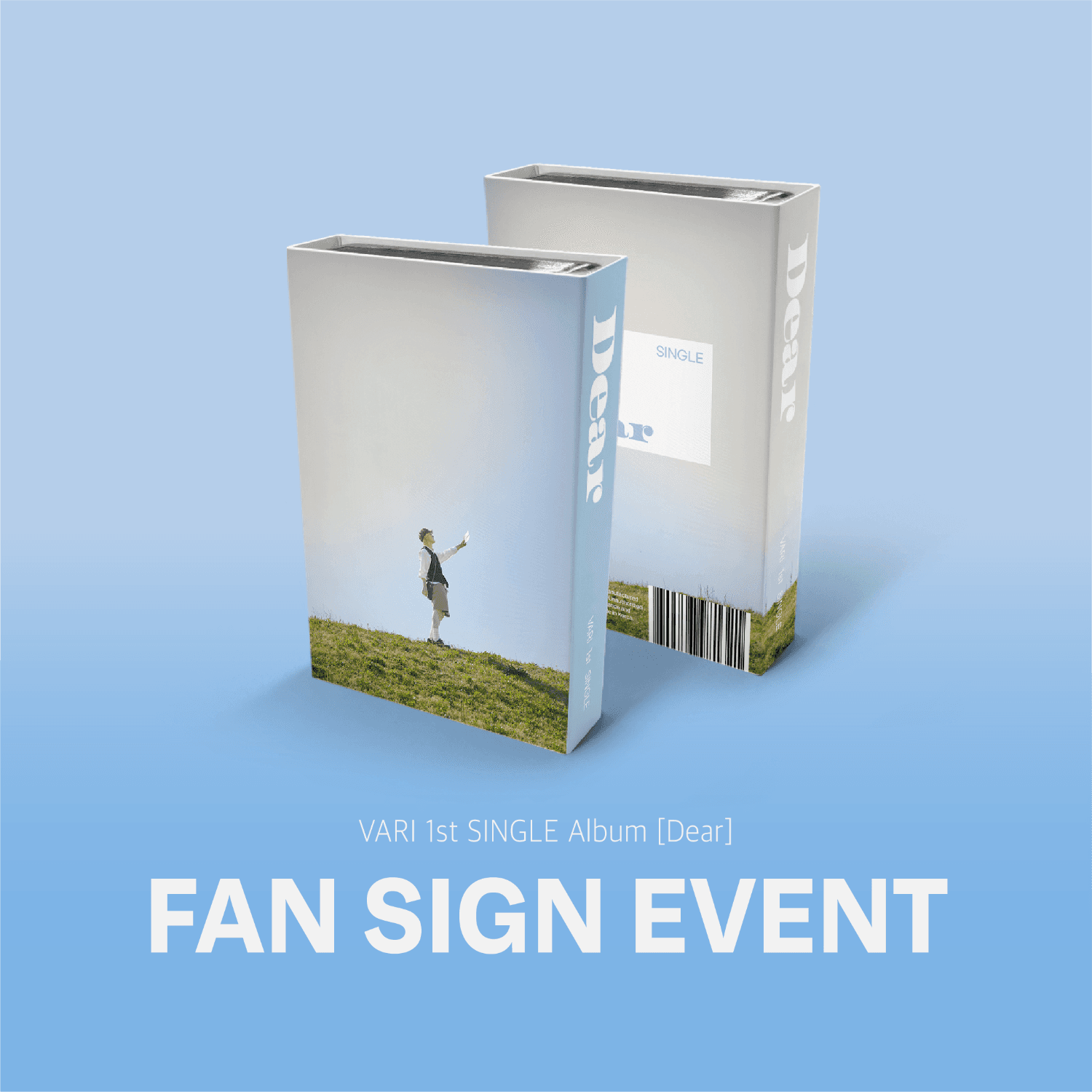 [08.22 FAN SIGN EVENT]  VARI(베리) 1st SINGLE [Dear] (NEMO ALBUM FULL ver.)