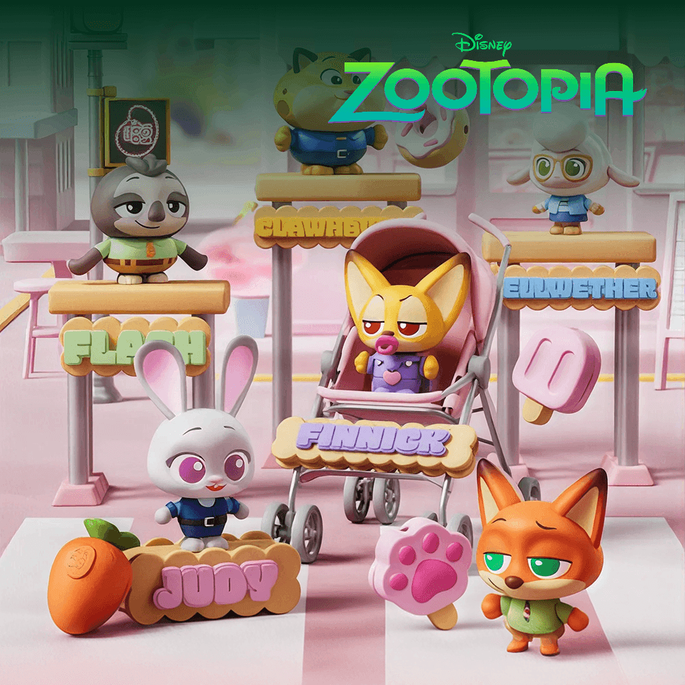 주토피아 마시멜로우 키링 (랜덤)