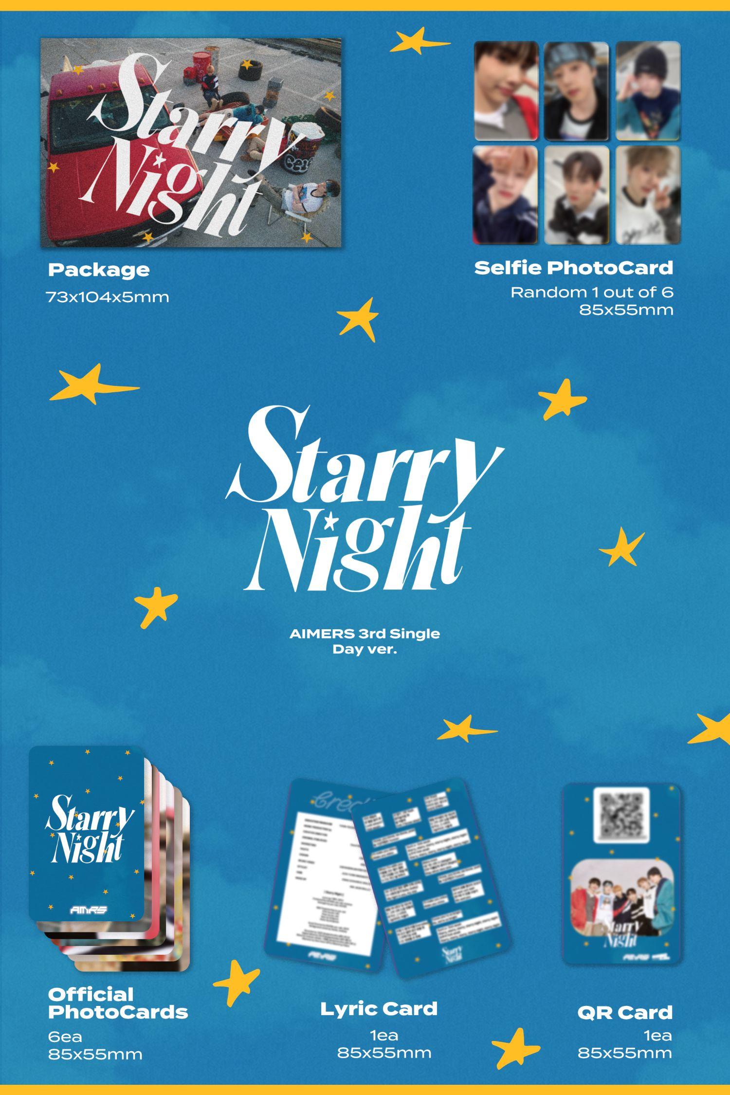 에이머스 (AIMERS) - 싱글앨범 3집 [Starry Night] (Day ver.) 상세 이미지 1