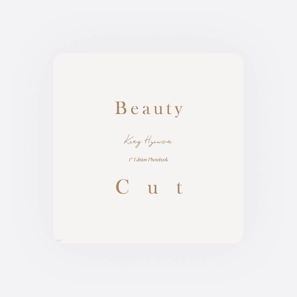 강혜원 - Beauty Cut 포토북 [Type A]