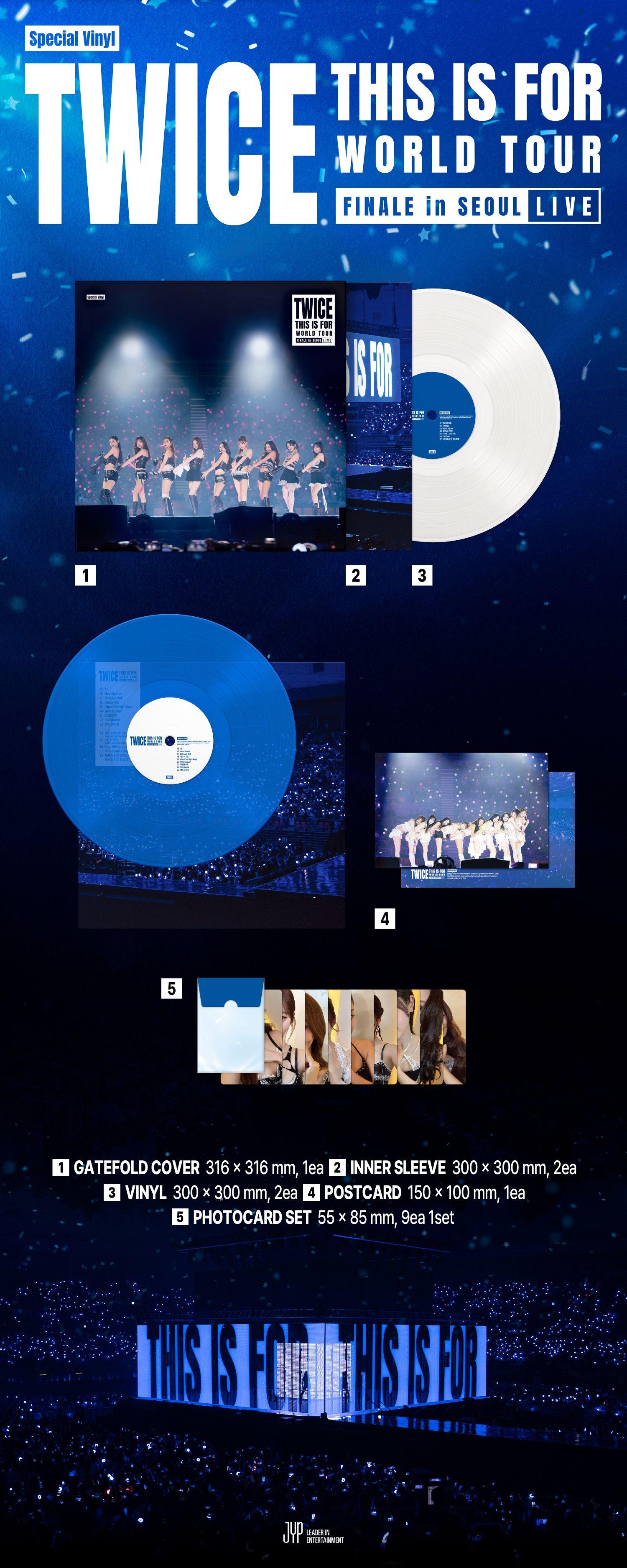 TWICE (트와이스) [THIS IS FOR] WORLD TOUR FINALE in SEOUL - LIVE (Special LP ver.) 상세 이미지 1
