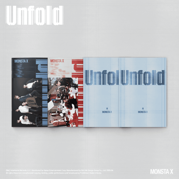 MONSTA X (몬스타엑스) 미국 정규앨범 [Unfold] 일반반
