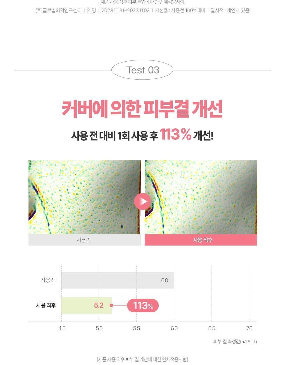 구달 맑은 어성초 진정 수분 톤업 선크림 50ml [텔레토비/더블 기획] 상세 이미지 13
