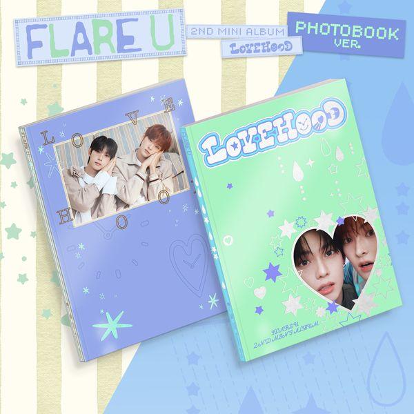 FLARE U (플레어 유) - 미니 2집 [LOVEHOOD] (2종 SET)