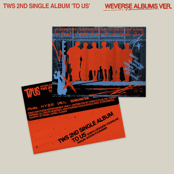 TWS (투어스) - 싱글 2집 [TO US] (Weverse Albums ver.)