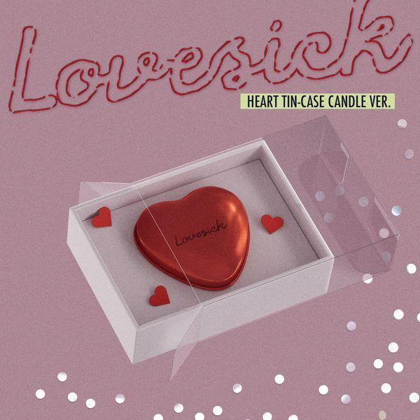 채령 - 미니 1집 [Lovesick] (HEART TIN-CASE CANDLE ver.)