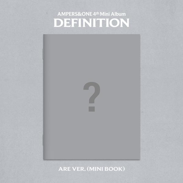 앰퍼샌드원 (AMPERS&ONE) 미니 4집 [DEFINITION] ARE Ver