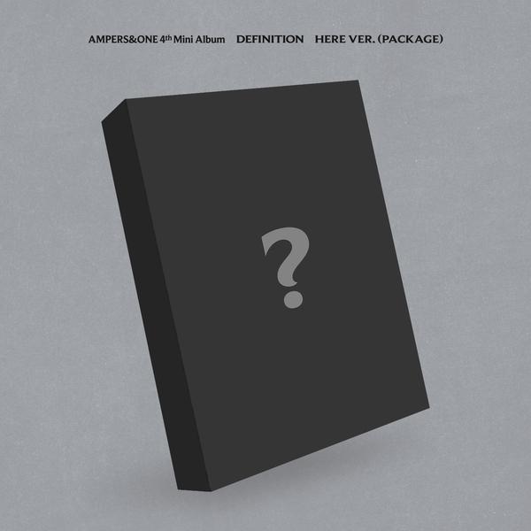 앰퍼샌드원 (AMPERS&ONE) 미니 4집 [DEFINITION] HERE Ver.