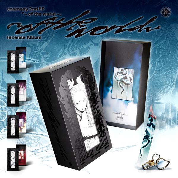 cosmosy (코스모시) 2nd EP ‘~ of the world ~’ Incense Album [초회 생산 한정판]