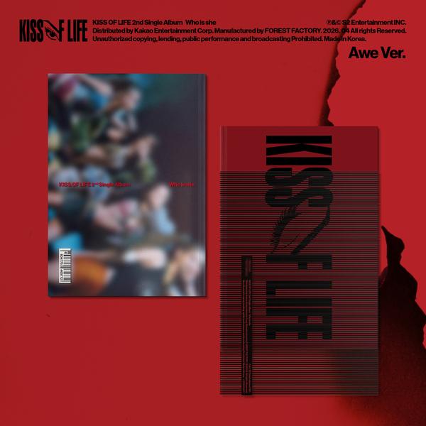 KISS OF LIFE (키스오브라이프) 2nd Single Album [Who is she] (Awe Ver.)