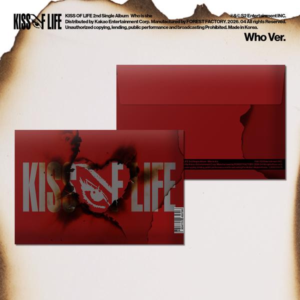 KISS OF LIFE (키스오브라이프) 2nd Single Album [Who is she] (Who Ver.)