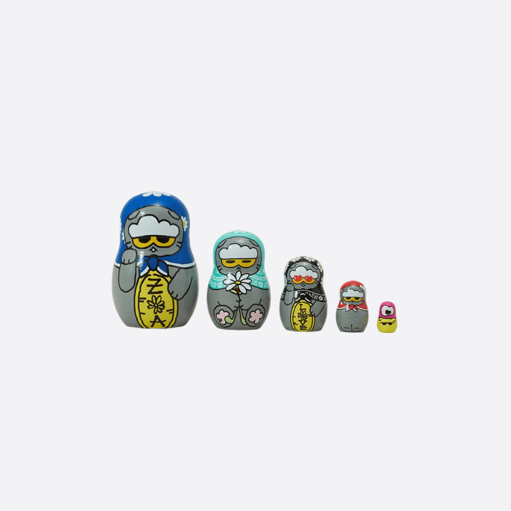 [ZO&FRIENDS] ZOA&AKIZAKI LUCKY SHOP 마트료시카