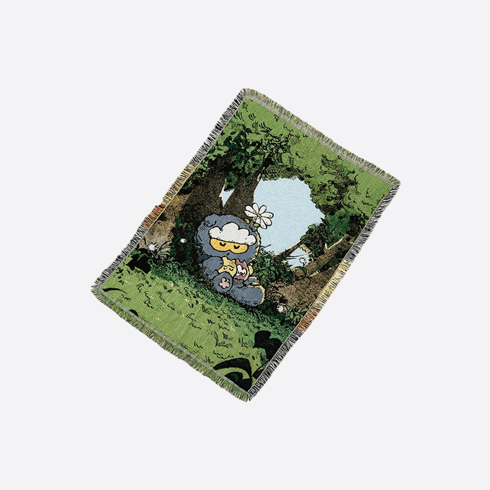 [ZO&FRIENDS] ZOA LUCKY SHOP 직조 담요